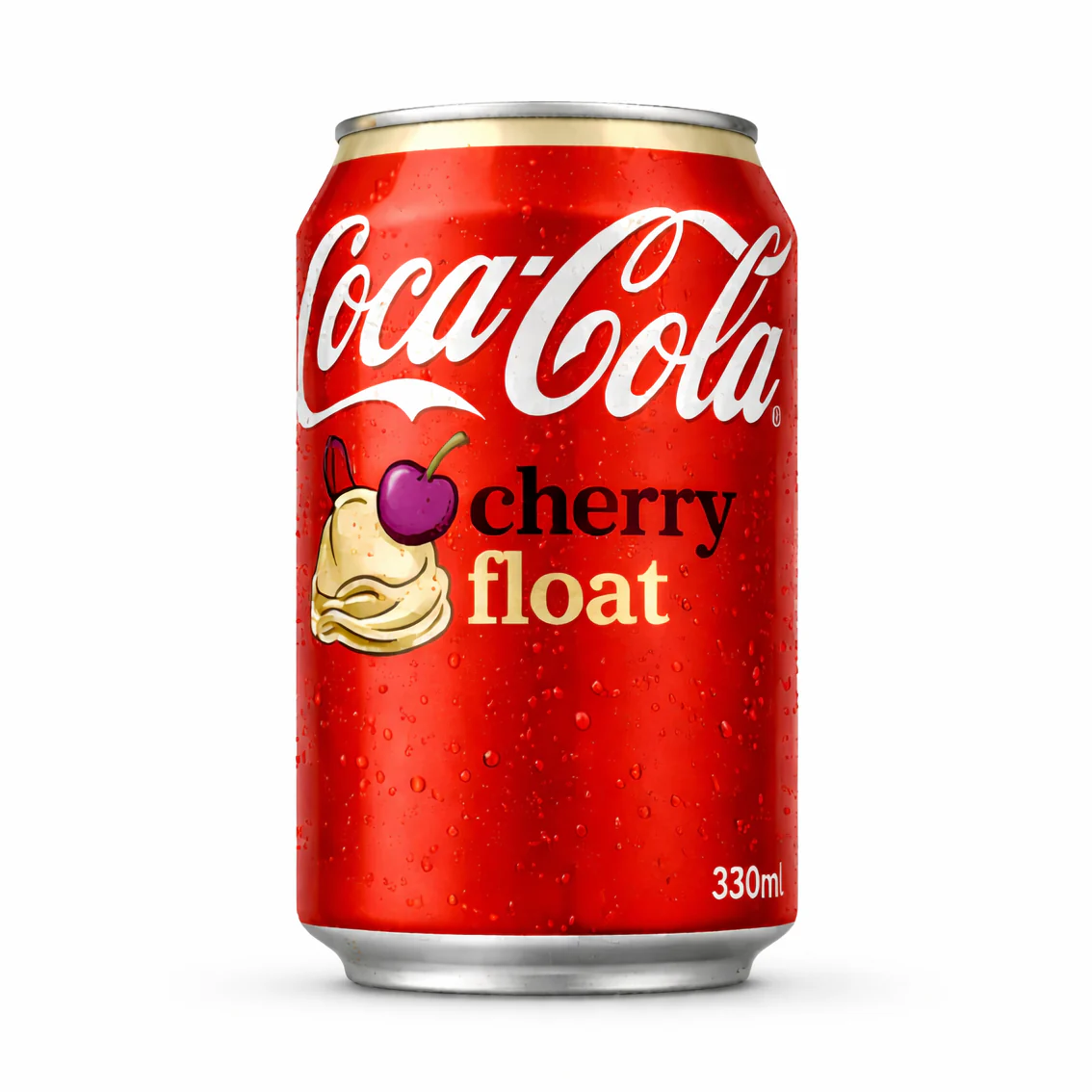 Lata de Coca Cola Cherry Float