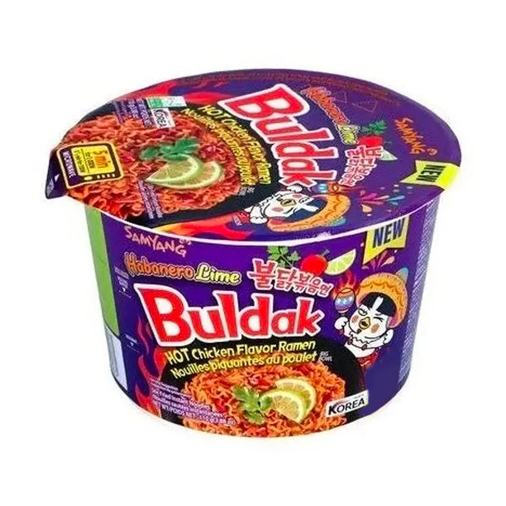 Samyang Ramen Bowl Pollo Picante Habanero Lima Grande